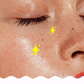 Olajos, kifényesedő bőr