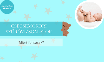Csecsemőkori szűrővizsgálatok
