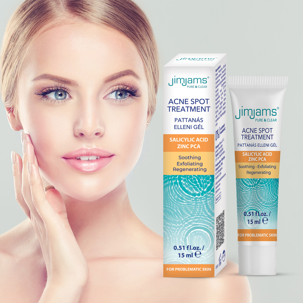 JimJams Pure & Clear Pattanás elleni rapid action gél 15ml