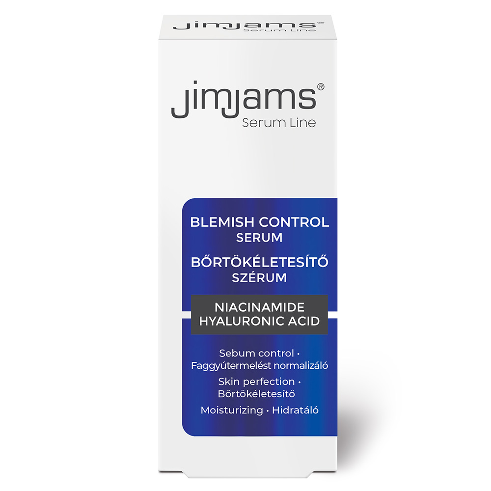 JimJams Serum Line Bőrtökéletesítő Niacinamid+HA szérum 30ml