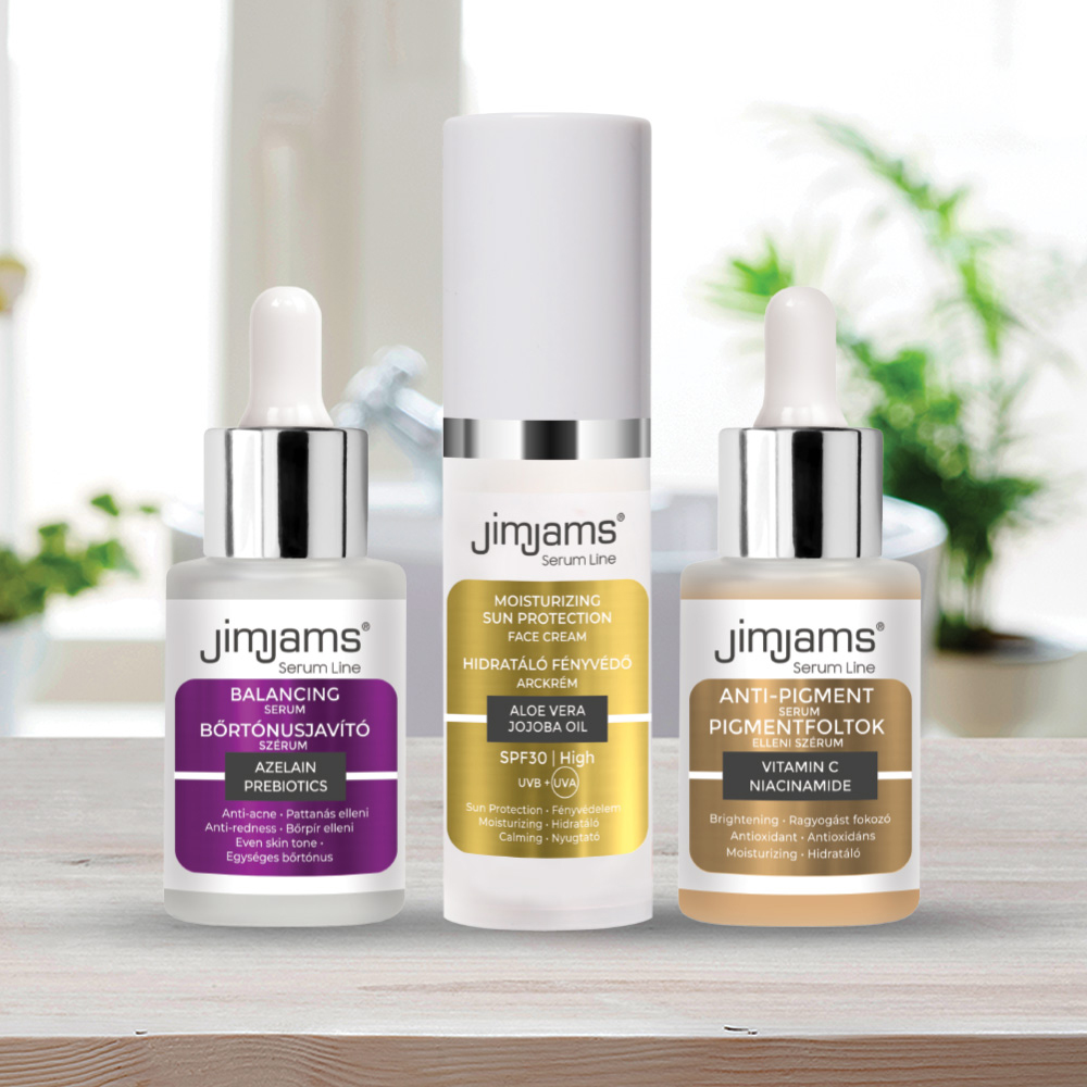 JimJams Serum Line Glow Getter anti-pigment ajándékcsomag