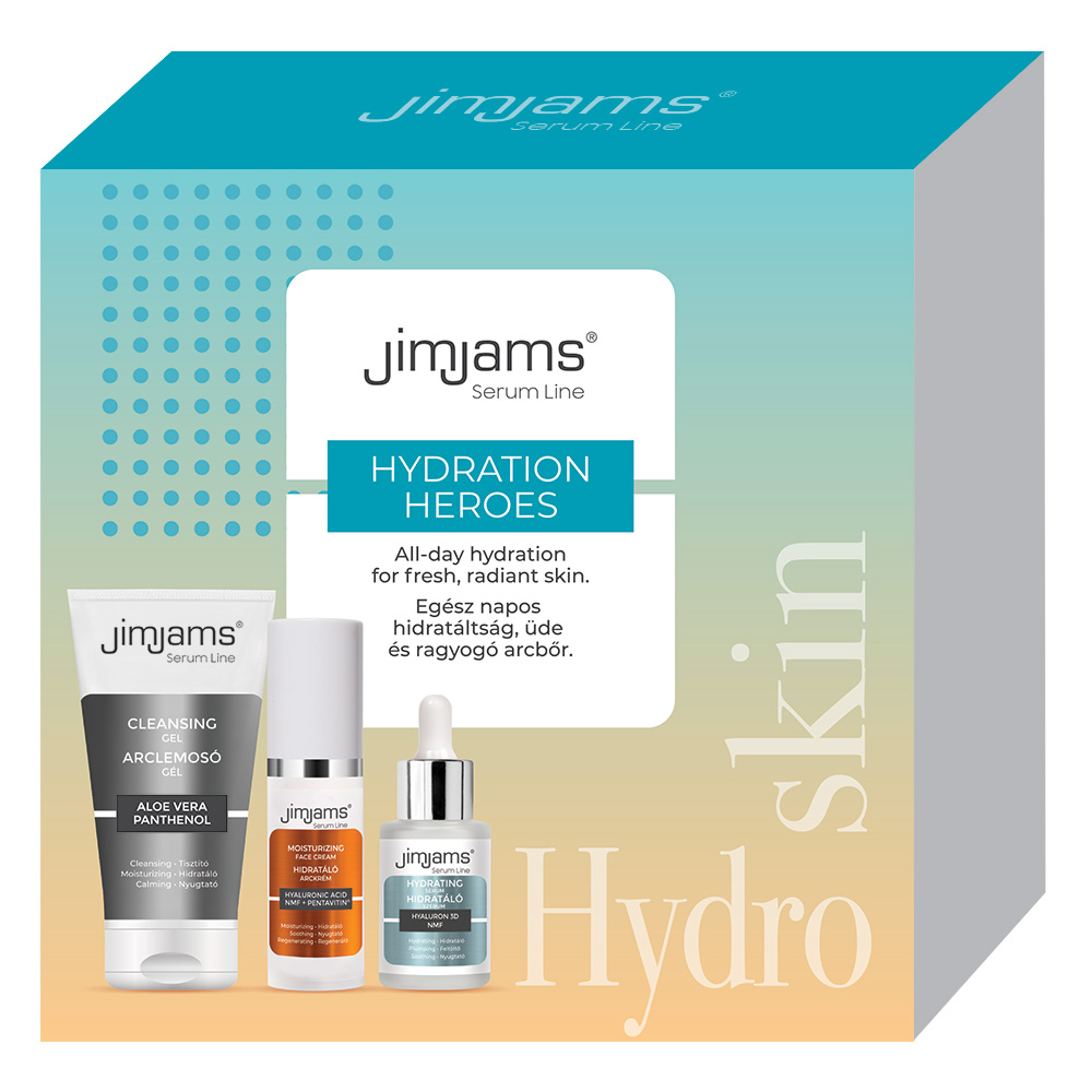 JimJams Serum Line Hydration Heroes hydro skin ajándékcsomag